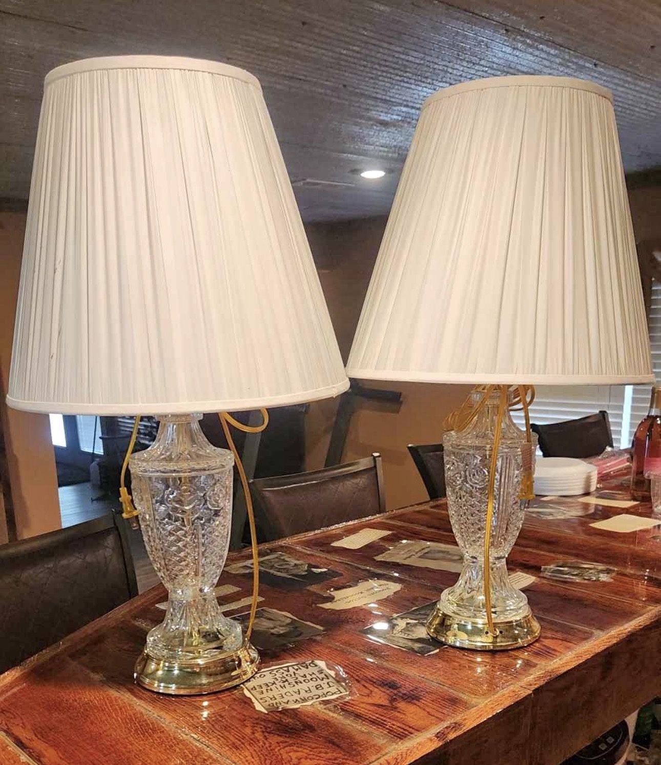 Crystal Lamps With Shades