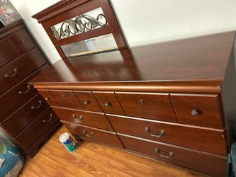 Dresser mirror combo