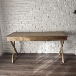 World Market Wood Table | Computer Desk, Console Table