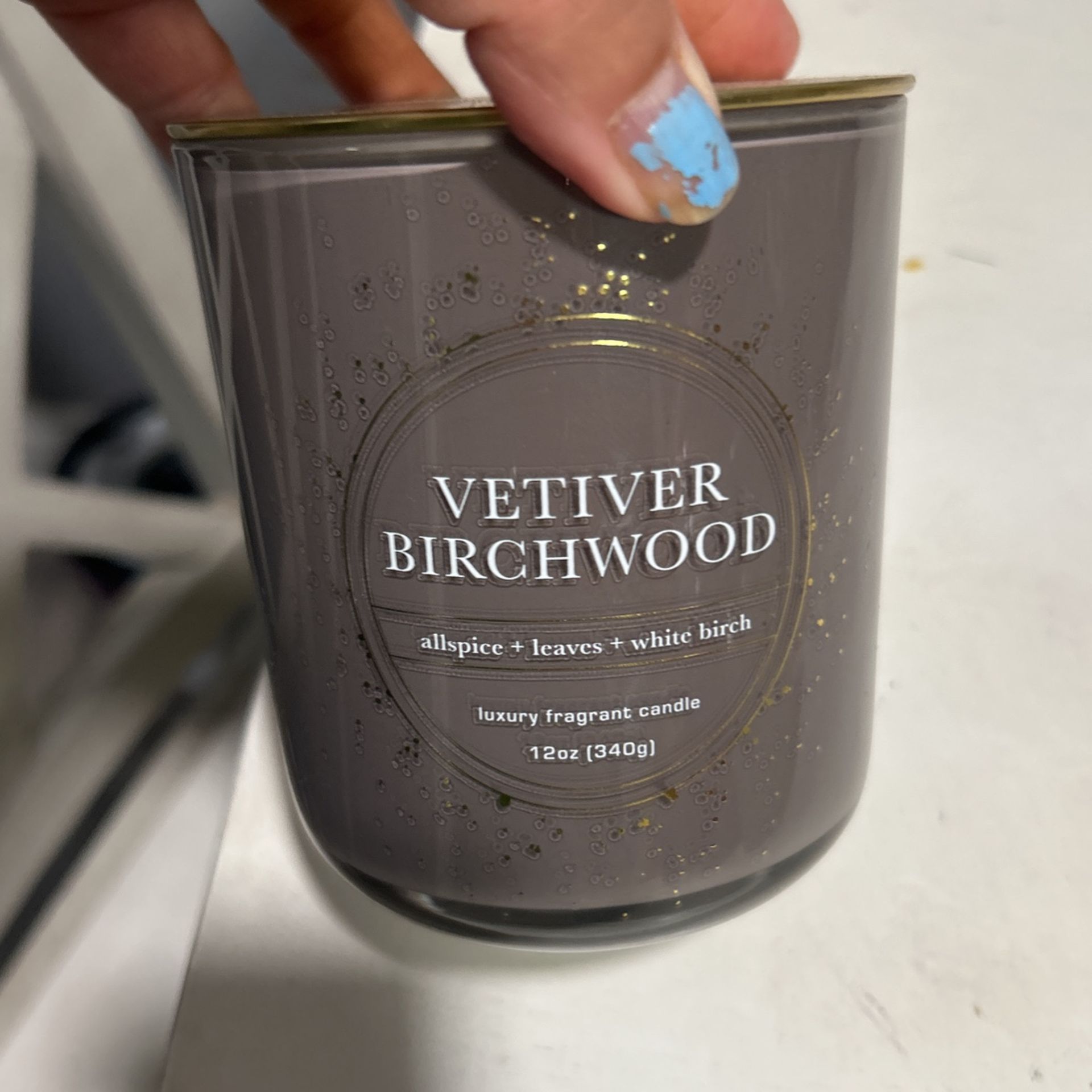 Bellevue Vetiver Birchwood Luxury Candle