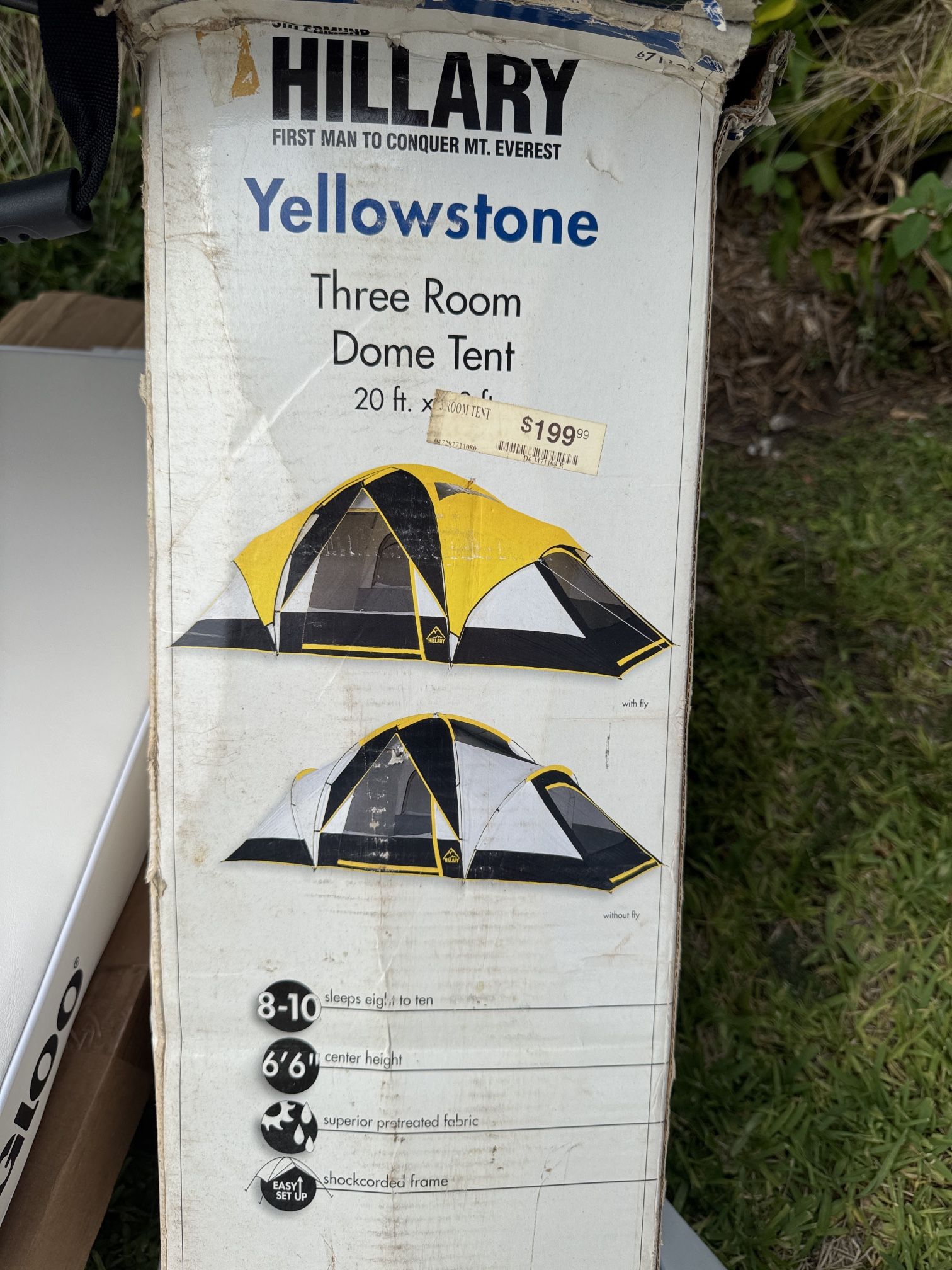 New In Box 10x20 3 Room Dome Tent For 8-10 People