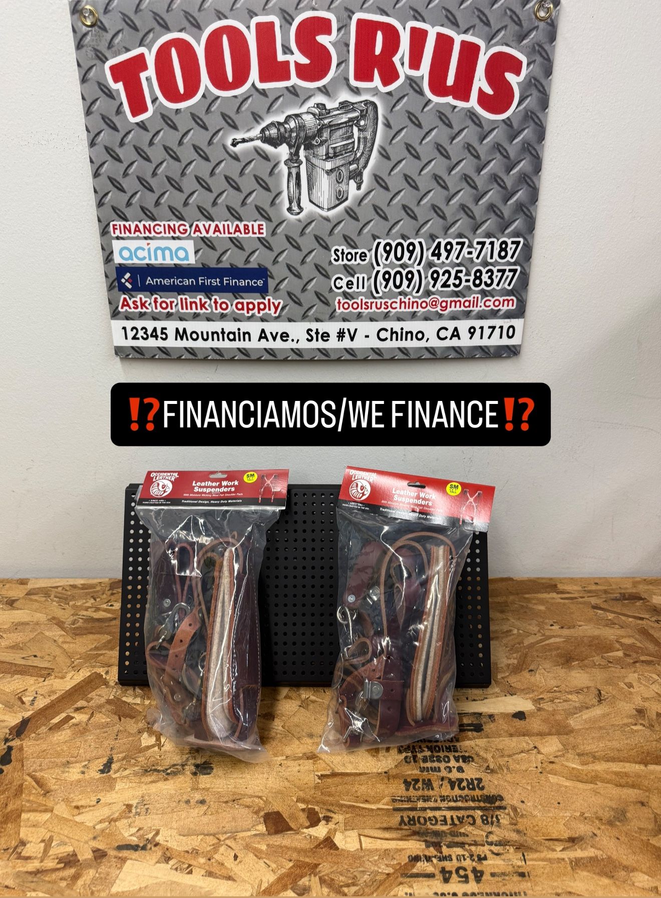 5009SM OCCIDENTAL LEATHER Tirantes De Piel(CADA UNO)**(FINANCIAMOS/WE FINANCE)**