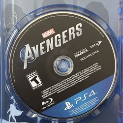 PS4 Marvel Avengers Disc Only 