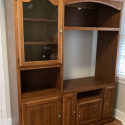 TV Entertainment Center With Storage