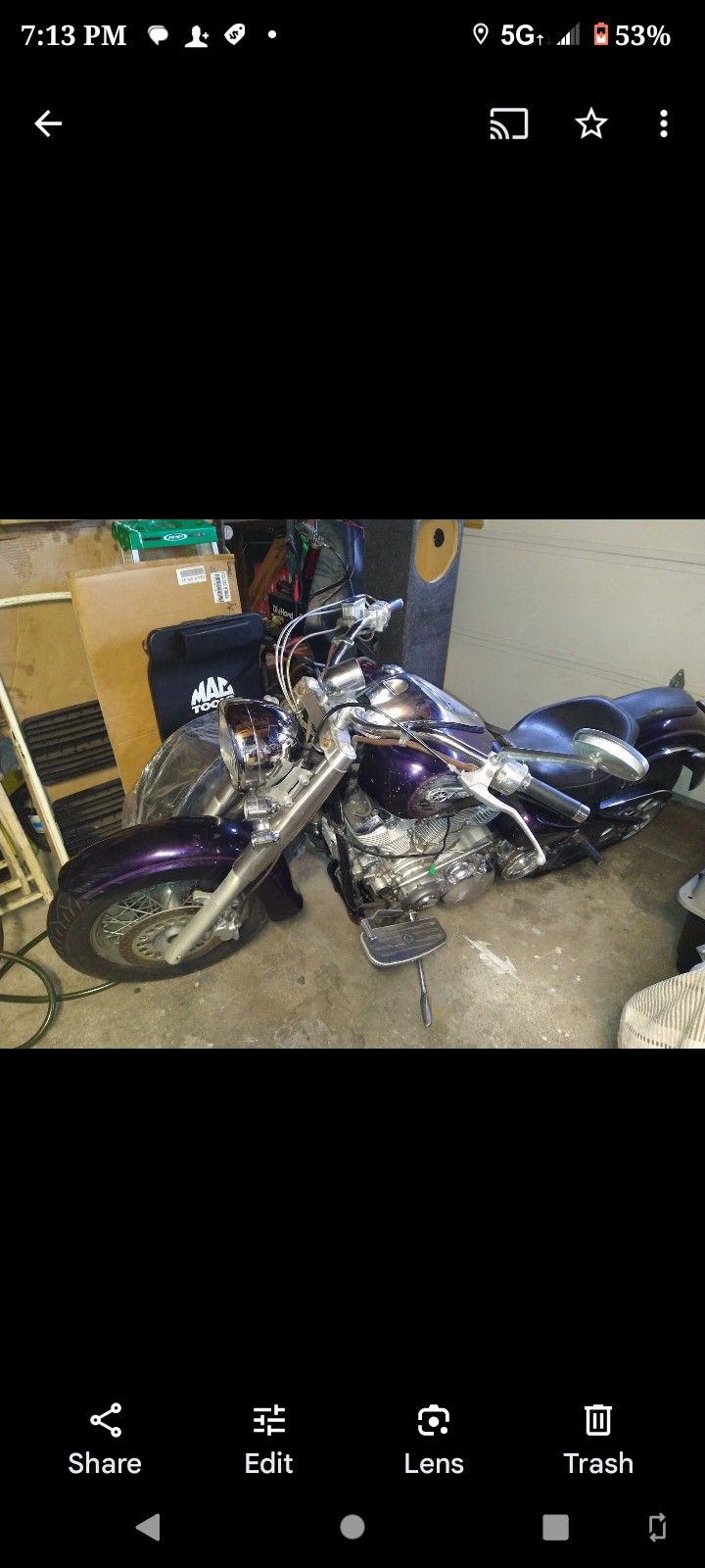 2000 Yamaha Road star 1600