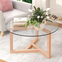 Round Glass Coffee Table