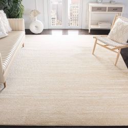 NEW 8x10 Champagne And Cream Rug For Sale!