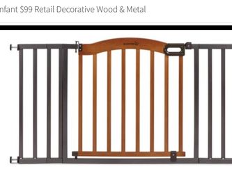 Babylon pets gate new in box opening up 5feet wide