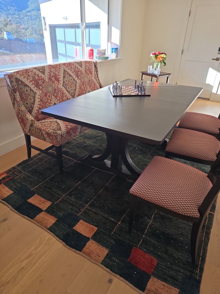 Dining Table Ethan Allen - With Extension