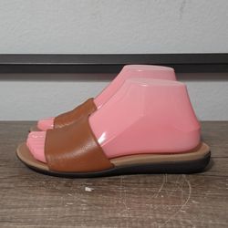 Vionic Val Leather Women's Sandals Shoes Size 6.5