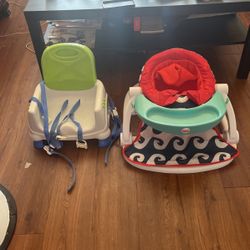 Car And Feeding Seats For Babies 