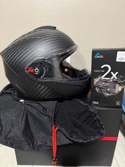 Brand New Sedici Sistema 3 Carbon with Cardo