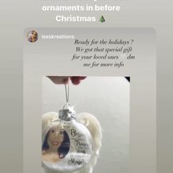 Memorial Ornaments