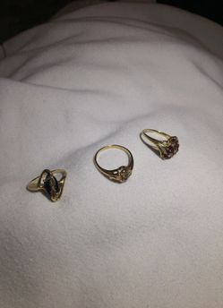 Gold rings