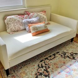 Palaksh Upholstered Twin Daybed with Nailhead Trim