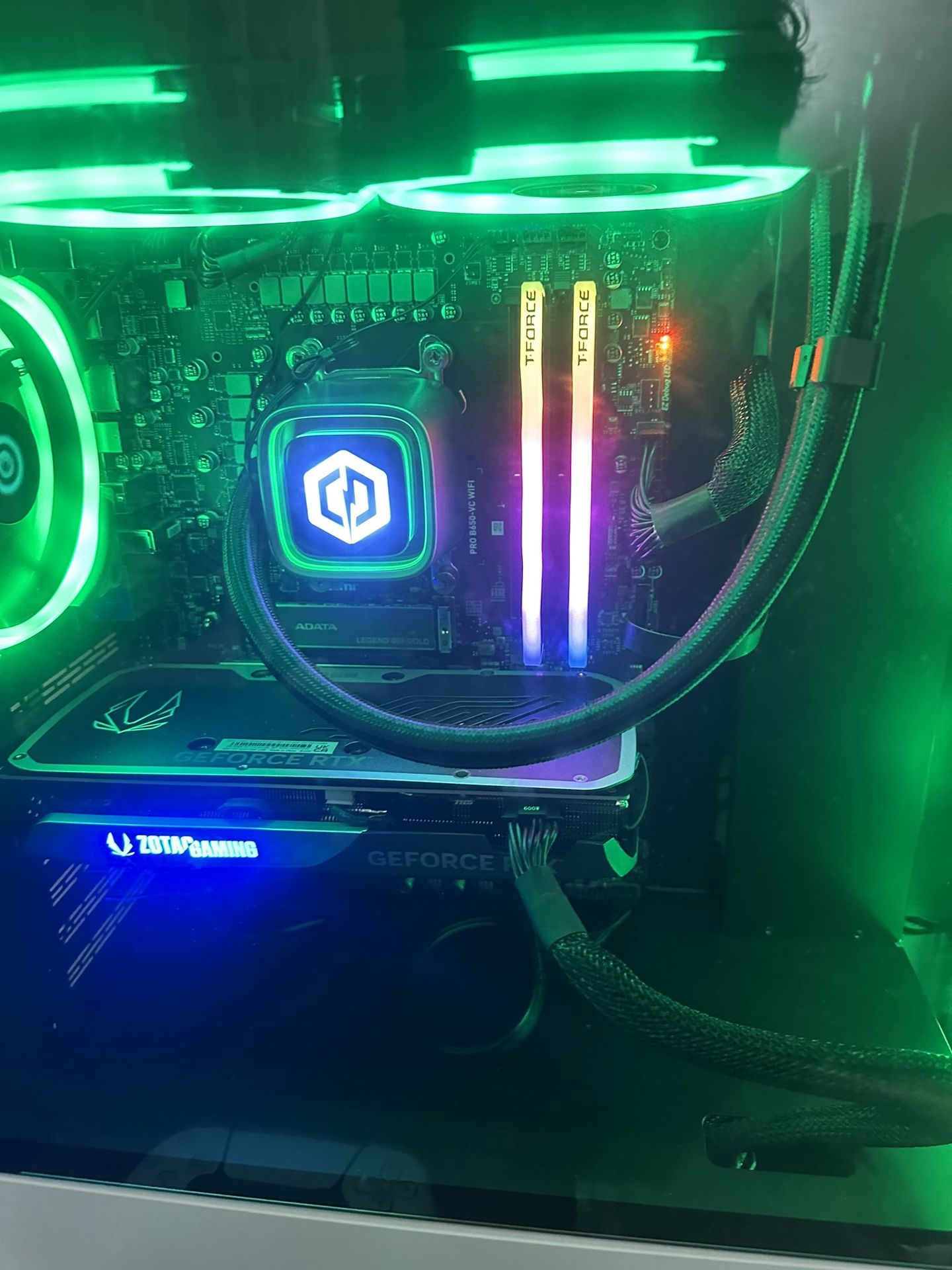 7800x3d 4070 super gaming PC
