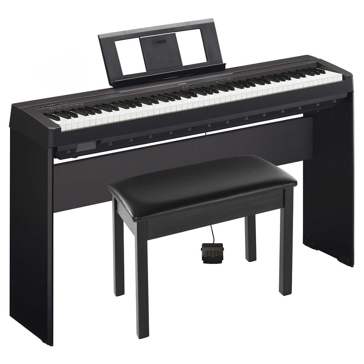 alquitrán Demostrar semáforo BRAND NEW Yamaha 88 Key Digital Piano, P45BLB2DC with Stand, Bench, Sustain  Pedal, Music Rest piano instrument for Sale in San Antonio, TX - OfferUp