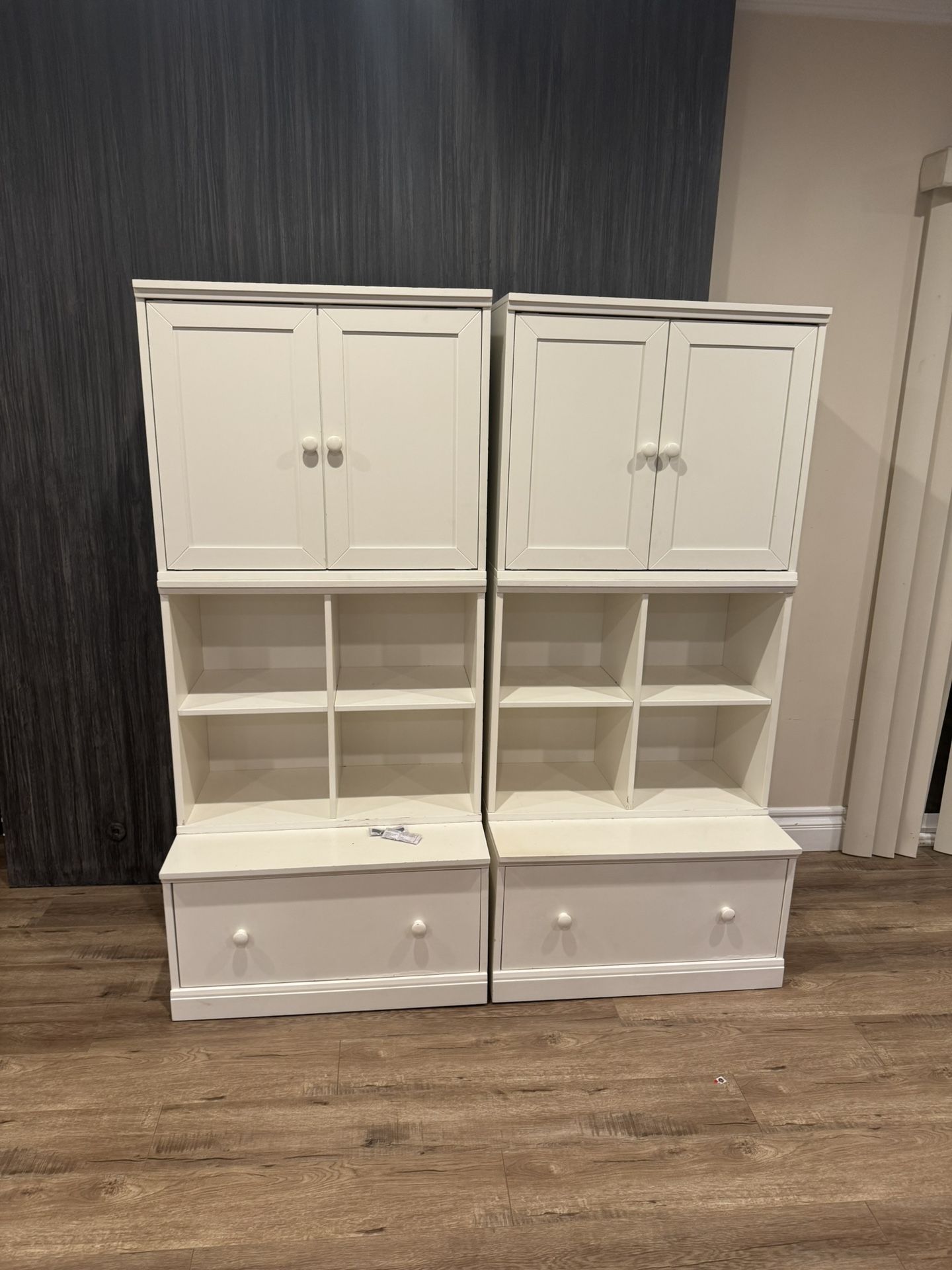 2 Cabinets From Pottery Barn