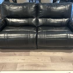 Ashley Electric Reclining Furniture (over sized Couch, Love Seat  and Chair)