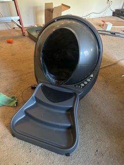 Litter Robot 3 with stair steps