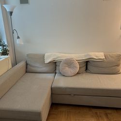 Ikea Sleeper sectional sofa,3 seat w/storage (Friheten)