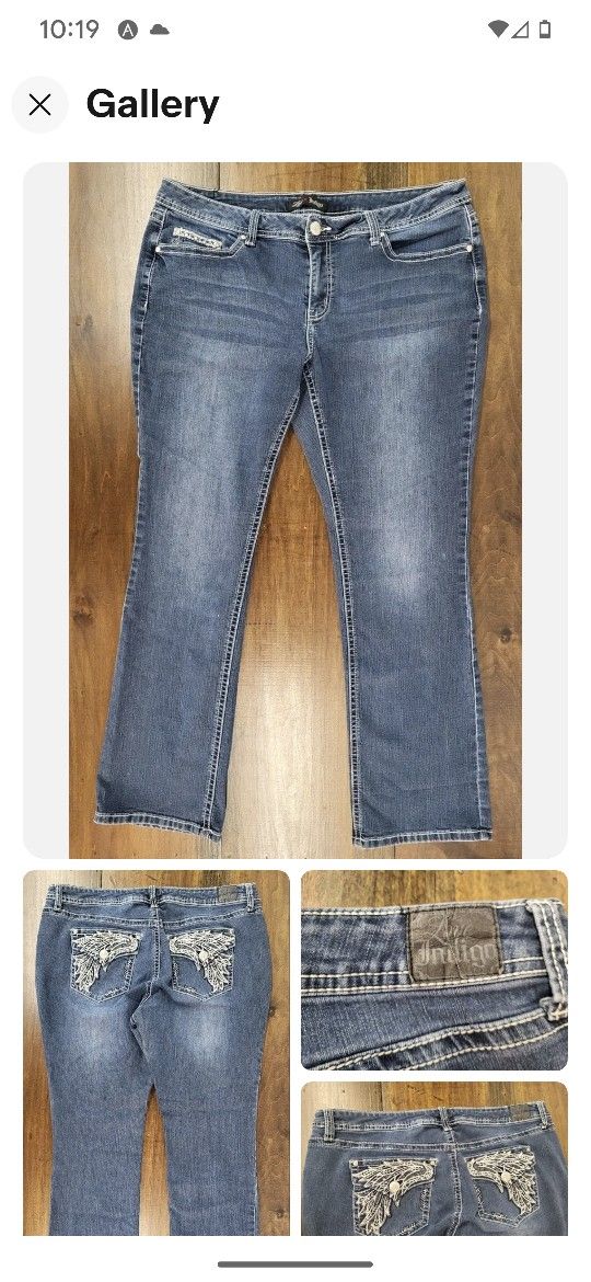 Love Indigo Sz. 18 Bootcut