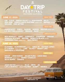 Selling (2) 2-DAY Day Trip GA wristbands!