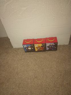 Hello kitty Godzilla McDonald's toys