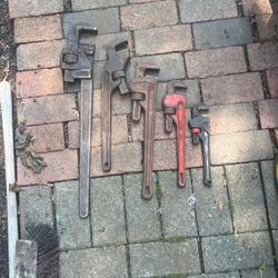 Pipe Wrenches Five