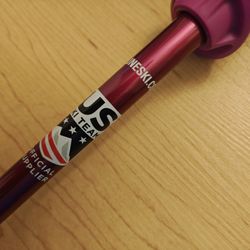 Zipline Carbon Graphite 44 In Ladies Pink Ski Poles Only Used Once