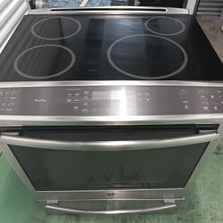 G.E Stainless Steel Stove 
