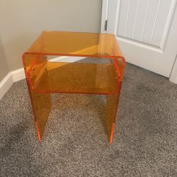 Acrylic End Table