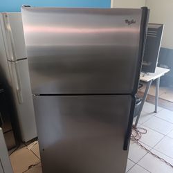 Whirlpool Refrigerator Stainless Steel Refrigerator 
