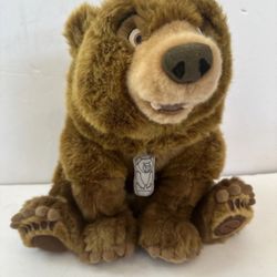  Disney Store Exclusive Brother Bear KENAI with Totem Necklace Plush RARE