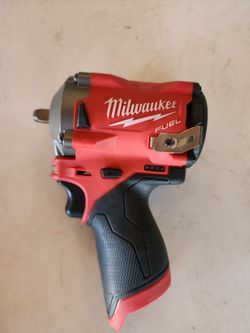 Milwaukee® Tool M12 FUEL™ 3/8" Stubby Impact Wrench - Tool ONLY