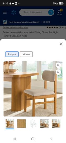 3 boxes, 2 chairs each Better Homes and Garden Juliet dining chairs
