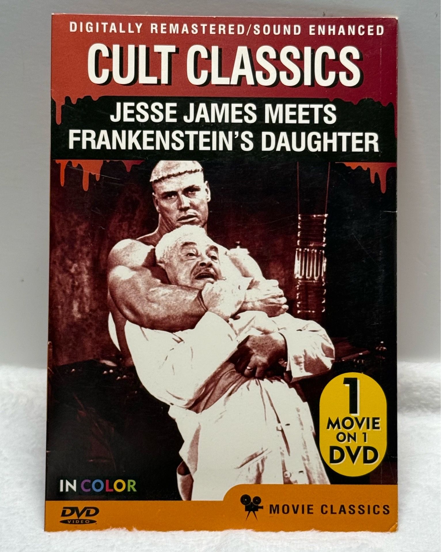 Jesse James Meets Frankenstein’s Daughter DVD 1966 Cult Classics Horror Western