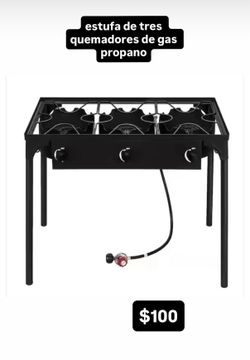 Estufa De 3 Quemadores De Gas Propano