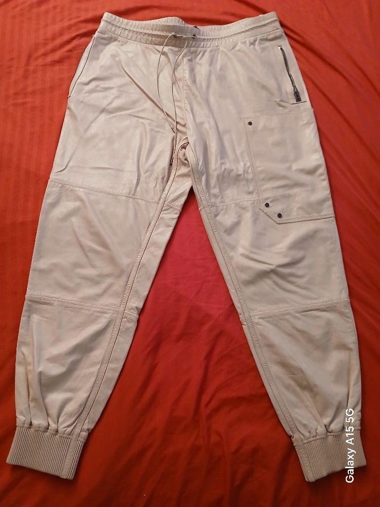Tom Ford (Leather Cargo Joggers) Made In 🇮🇹