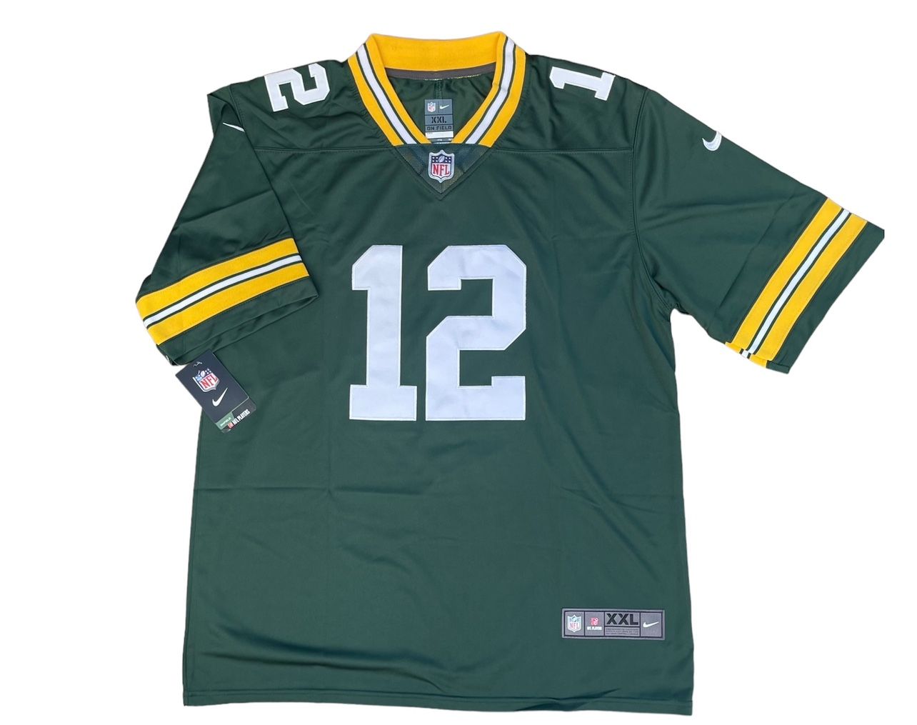 Nike NFL Green Bay Packers Aaron Rodgers #12 Jersey New With Tags XXL