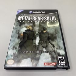 Metal Gear Solid The Twin Snakes Nintendo GameCube 