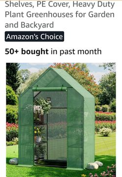 Green house stands 6 feet tall