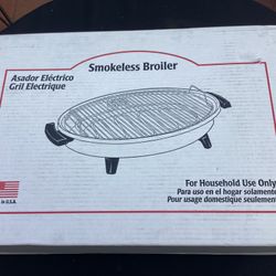Salad Master Smokeless Broiler