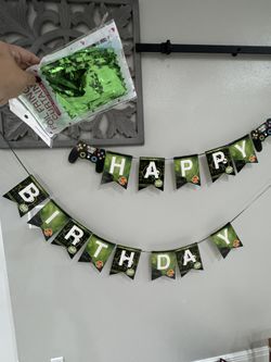 Game On Gamer Birthday Supplies Decoration