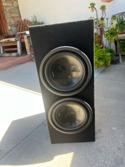 2 10’s Alpine Subwoofer and MTX AMP