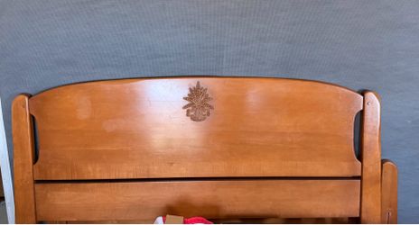 Full Size Solid Wood Bed