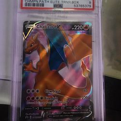 Charizard Graded 9
