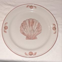 Sangostone Coquille round platter.