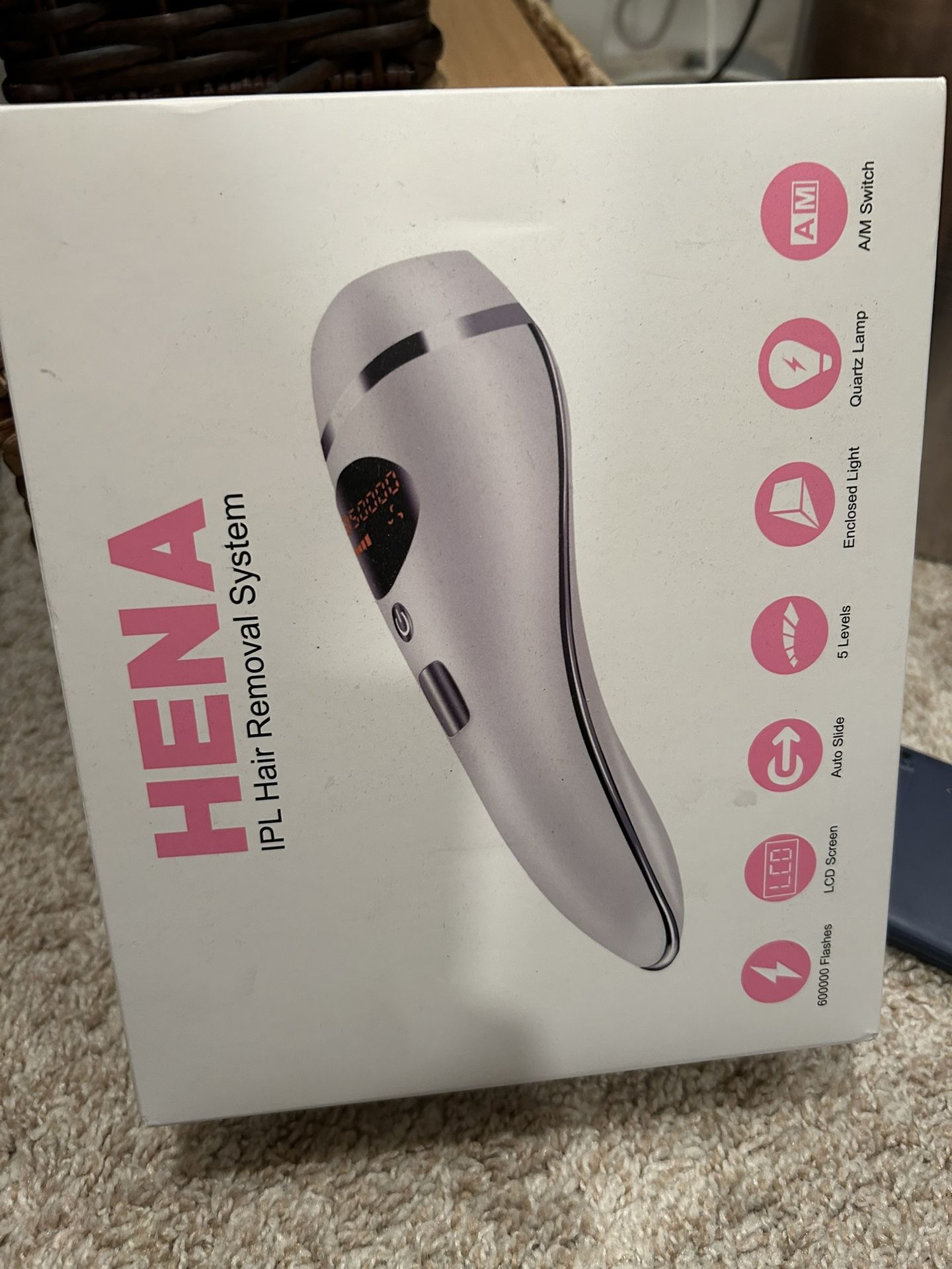 HENA IPL HAIR REMOVAL SYSTEM - NEW