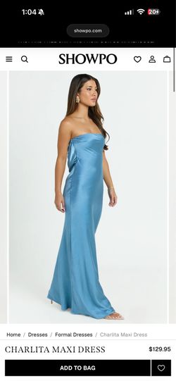 Strapless dress (perfect for prom) Size 2